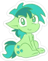 Size: 528x677 | Tagged: safe, artist:zutcha, derpibooru import, sandbar, earth pony, pony, chest fluff, cute, looking at you, male, no nostrils, no pupils, sandabetes, simple background, sitting, smiling, solo, transparent background