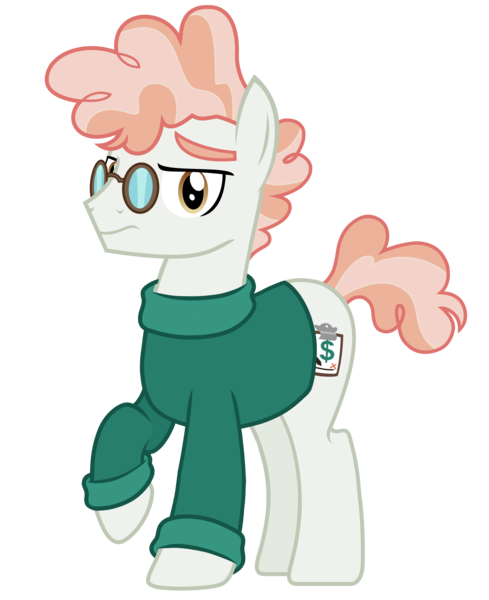 Size: 2767x3397 | Tagged: safe, artist:connorbal, derpibooru import, svengallop, pony, clothes, oopsverse, simple background, solo, sweater, transparent background