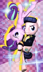 Size: 1050x1750 | Tagged: safe, artist:mikotonui, derpibooru import, starlight glimmer, pony, diamond is unbreakable, jjbaxmlp, jojo's bizarre adventure, josuke higashikata, poster