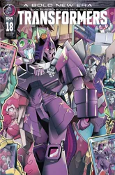 Size: 951x1443 | Tagged: arcee, artist:priscilla tramontano, clash of hasbro's titans, clothes, cosplay, costume, cover, crossover, cyclonus, derpibooru import, discord, hasbro, hot rod, idw, mobile phone, phone, pinkie pie, princess celestia, rarity, rodimus, rodimus prime, safe, soundwave, spike, tailgate, transformers, twilight sparkle, vinyl scratch