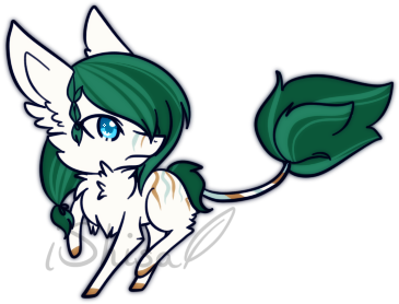 Size: 365x278 | Tagged: artist:14th-crown, augmented tail, chest fluff, derpibooru import, ear fluff, oc, original species, plant, plant pony, raised hoof, safe, simple background, solo, transparent background, unofficial characters only