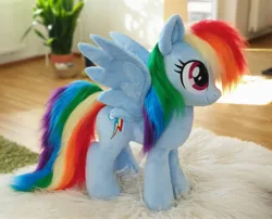 Size: 2760x2232 | Tagged: safe, artist:epicrainbowcrafts, derpibooru import, rainbow dash, pony, high res, irl, photo, plushie, solo