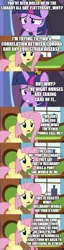 Size: 500x1964 | Tagged: episode needed, safe, derpibooru import, edit, edited screencap, screencap, fluttershy, twilight sparkle, twilight sparkle (alicorn), alicorn, ah my goddess, belldandy, comic, coronavirus, covid-19, oh my goddess, screencap comic