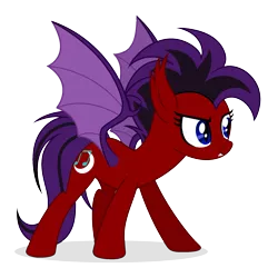 Size: 2008x2082 | Tagged: safe, artist:rioshi, artist:starshade, derpibooru import, oc, oc:moonlight melody, unofficial characters only, bat pony, bat pony oc, bat wings, fangs, female, mare, simple background, solo, transparent background, wings