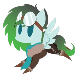 Size: 2100x2100 | Tagged: safe, artist:showtimeandcoal, derpibooru import, oc, oc:gryph xander, unofficial characters only, pegasus, pony, boots, chibi, clothes, coat, commission, cute, goggles, icon, jacket, pants, scarf, shoes, simple background, solo, transparent background, ych result, your character here