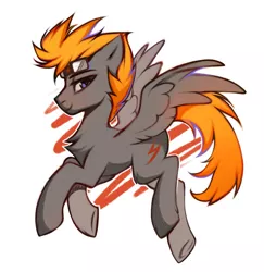 Size: 1987x2048 | Tagged: safe, artist:share dast, derpibooru import, oc, oc:aj, unofficial characters only, pegasus, pony, goggles, male, solo, stallion, wings