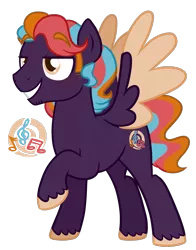 Size: 1449x1847 | Tagged: safe, artist:bubaiuv, deleted from derpibooru, derpibooru import, oc, pegasus, pony, male, simple background, solo, stallion, transparent background, two toned wings, wings