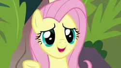 Size: 1920x1080 | Tagged: safe, derpibooru import, screencap, fluttershy, pony, she talks to angel, female, mare, solo