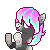 Size: 50x50 | Tagged: safe, alternate version, artist:skulifuck, derpibooru import, oc, unofficial characters only, earth pony, pony, animated, base used, clapping, earth pony oc, gif, one eye closed, pixel art, simple background, smiling, solo, transparent background, wink