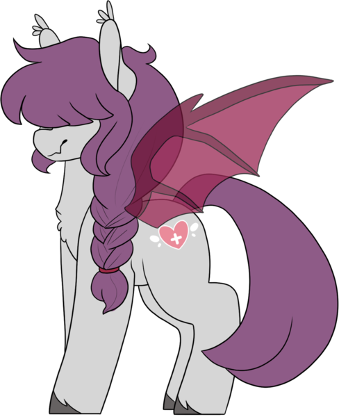 Size: 1377x1694 | Tagged: safe, artist:liefsong, derpibooru import, oc, oc:whisper, bat pony, simple background, transparent background