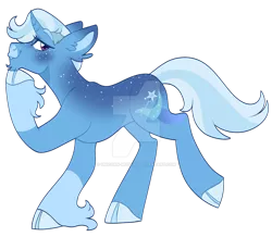 Size: 1280x1116 | Tagged: safe, artist:unicorn-mutual, derpibooru import, trixie, pony, deviantart watermark, obtrusive watermark, simple background, solo, transparent background, watermark