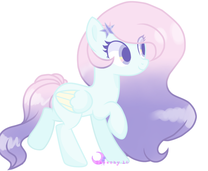 Size: 4000x3290 | Tagged: safe, artist:snowshy16, derpibooru import, oc, oc:glowest star, pegasus, pony, female, mare, simple background, solo, transparent background, two toned wings, wings