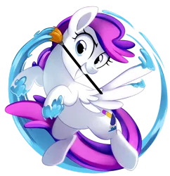 Size: 2408x2490 | Tagged: safe, artist:pepooni, derpibooru import, oc, oc:blank canvas, unofficial characters only, pegasus, pony, bronycon, bronycon 2015, bronycon mascots, cute, flying, paint, paint on feathers, paint on fur, paintbrush, simple background, solo, transparent background