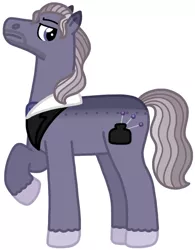 Size: 1141x1460 | Tagged: safe, artist:kindheart525, derpibooru import, oc, oc:boot polish, earth pony, pony, auraverse, magical lesbian spawn, offspring, parent:maud pie, parent:rarity, parents:rarimaud