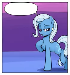 Size: 615x659 | Tagged: safe, artist:pencils, derpibooru import, edit, editor:i-shooped-a-pwny, trixie, pony, unicorn, comic:marble mare manquee, dialogue, exploitable, exploitable trixie, female, mare, open mouth, speech bubble