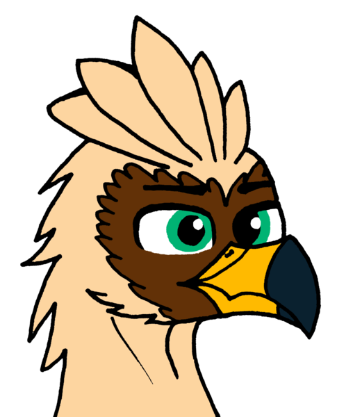 Size: 1556x1924 | Tagged: safe, artist:summerium, derpibooru import, oc, oc:serilde, unofficial characters only, gryphon, female, sierra nevada, simple background, solo, transparent background