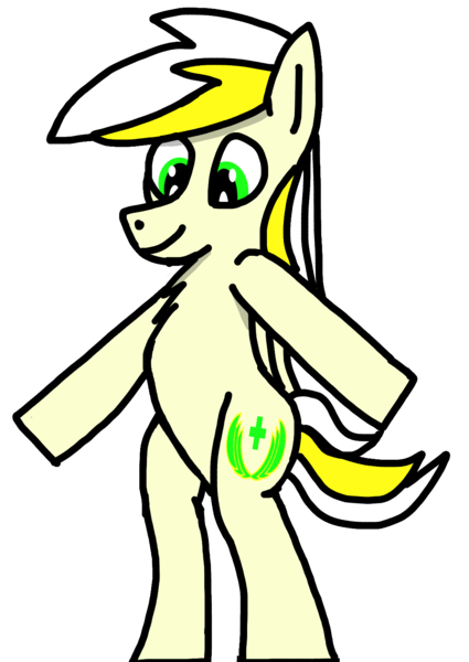 Size: 1070x1509 | Tagged: safe, artist:nutking, derpibooru import, oc, oc:white waters, unofficial characters only, earth pony, pony, a pose, bipedal, image, male, meme, png, simple background, solo, stallion, t pose, transparent background