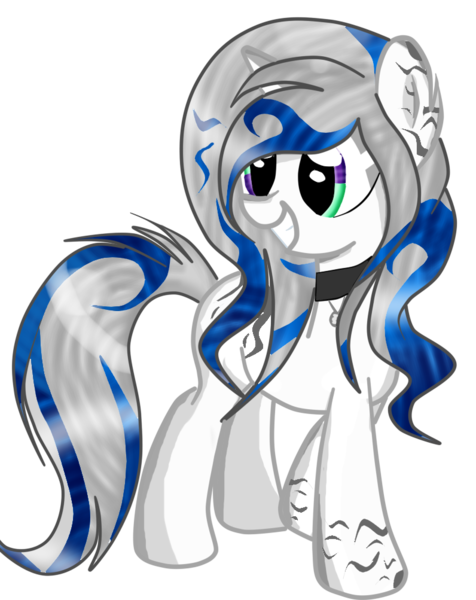 Size: 796x1003 | Tagged: safe, artist:applerougi, derpibooru import, oc, oc:blue tiger, pony, unicorn, female, mare, simple background, solo, transparent background