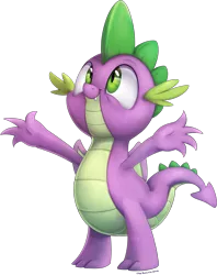 Size: 1326x1671 | Tagged: safe, artist:thebowtieone, derpibooru import, spike, dragon, cute, male, simple background, smiling, solo, spikabetes, transparent background, winged spike