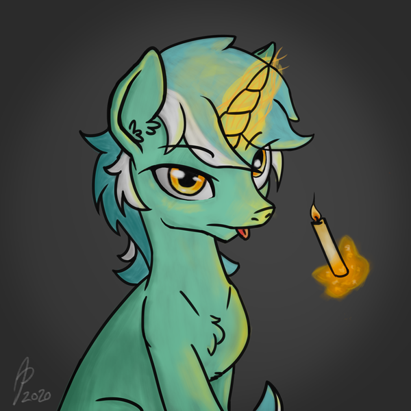 Safe Artist Aberrantpegasus Derpibooru Import Lyra Heartstrings Pony Unicorn P