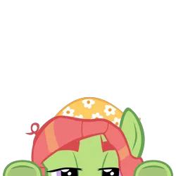 Size: 10000x10000 | Tagged: safe, artist:mrkat7214, derpibooru import, part of a set, tree hugger, earth pony, pony, absurd resolution, cute, female, lidded eyes, looking at you, lurking, peeking, simple background, solo, soon, transparent background, underhoof, vector