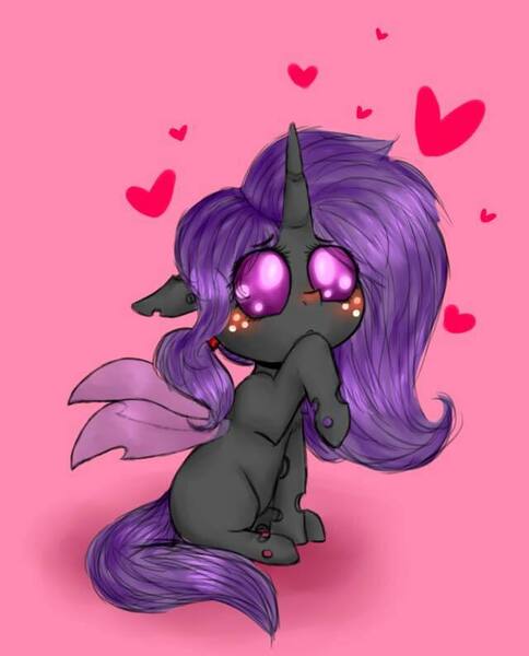 Size: 640x793 | Tagged: artist:little-forest-art, changeling, derpibooru import, oc, oc:erix, purple changeling, safe, unofficial characters only