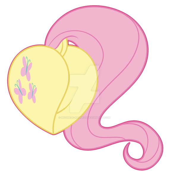 my little pony fluttershy heart