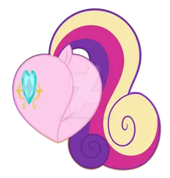 Size: 1600x1675 | Tagged: safe, artist:missmele-madness, derpibooru import, princess cadance, alicorn, pony, butt, butt only, cutie mark, deviantart watermark, dock, female, heart butt, lovebutt, mare, obtrusive watermark, plot, rear view, simple background, solo, transparent background, watermark