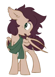 Size: 759x1052 | Tagged: safe, artist:chub-wub, derpibooru import, oc, oc:slumber tea, unofficial characters only, bat pony, bat pony oc, bat wings, clothes, freckles, scarf, simple background, solo, standing, transparent background, wings