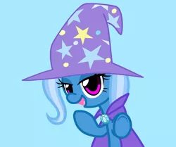 Size: 2632x2198 | Tagged: artist:lovehtf421, cape, clothes, derpibooru import, hat, safe, trixie, trixie's cape, trixie's hat