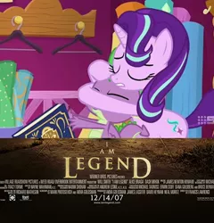 Size: 628x654 | Tagged: 9now, a-dressing memories, derpibooru import, dragon, edit, edited screencap, i am legend, movie, safe, screencap, spike, spoiler:a-dressing memories, spoiler:mlp friendship is forever, starlight glimmer, winged spike