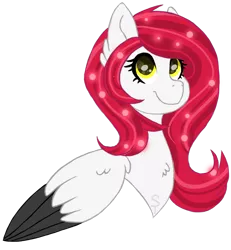 Size: 1024x1108 | Tagged: safe, artist:sapphiretwinkle, derpibooru import, oc, oc:lucy, pegasus, pony, bust, female, mare, portrait, simple background, solo, transparent background