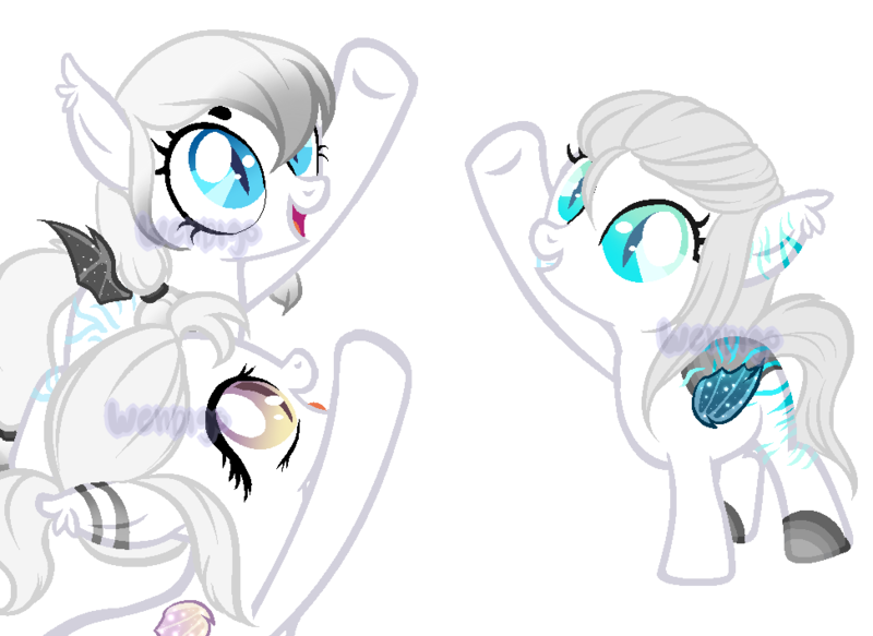 Size: 973x709 | Tagged: safe, artist:skulifuck, derpibooru import, oc, unofficial characters only, bat pony, pony, base used, bat pony oc, bat wings, female, mare, open mouth, raised hoof, siblings, simple background, sisters, slit eyes, smiling, transparent background, triplets, underhoof, wings