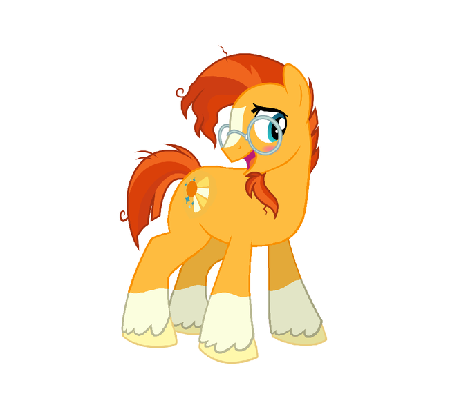 Size: 1040x940 | Tagged: safe, derpibooru import, edit, editor:proto29, sunburst, earth pony, pony, male, race swap, simple background, transformation, unshorn fetlocks, white background