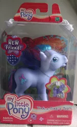 Size: 454x750 | Tagged: brush, derpibooru import, g3, packaging, photographer:lilcricketnoise, rainbow celebration ponies, safe, tink-a-tink-a-too, toy