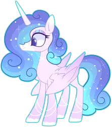 Size: 2400x2706 | Tagged: safe, artist:kurosawakuro, artist:teepew, derpibooru import, oc, unofficial characters only, alicorn, pony, base used, female, magical lesbian spawn, mare, offspring, parent:princess cadance, parent:rarity, parents:raridance, simple background, solo, transparent background