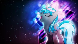 Size: 3840x2160 | Tagged: safe, artist:game-beatx14, artist:illumnious, derpibooru import, edit, oc, oc:star flower, pony, unicorn, everfree network, female, mare, solo, wallpaper, wallpaper edit