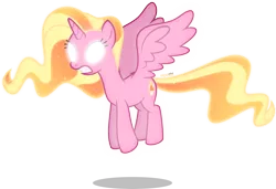 Size: 4000x2740 | Tagged: safe, artist:orin331, derpibooru import, luster dawn, alicorn, pony, alicornified, female, glowing eyes, high res, lustercorn, mare, race swap, show accurate, simple background, solo, transparent background, vector