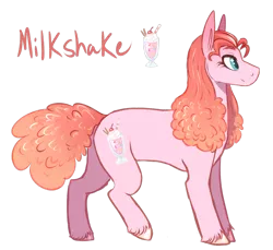 Size: 1024x938 | Tagged: safe, artist:amiookamiwolf, derpibooru import, oc, oc:milkshake, unofficial characters only, earth pony, pony, female, mare, offspring, parent:pinkie pie, parent:prince blueblood, parents:bluepie, simple background, solo, transparent background, unshorn fetlocks