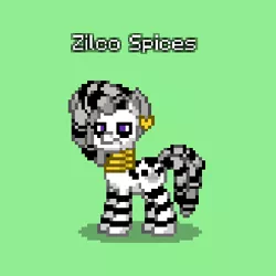 Size: 332x332 | Tagged: safe, derpibooru import, oc, oc:zilco spices, zebra, pony town, angry, depressed, gold, image, jewelry, male, png, solo, zebra oc
