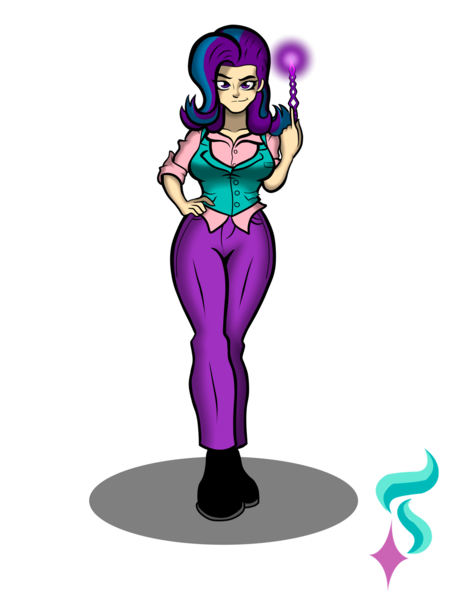 Size: 1280x1669 | Tagged: alternate universe, artist:theomegas2, derpibooru import, human, humanized, light skin, safe, simple background, solo, starlight glimmer, transparent background