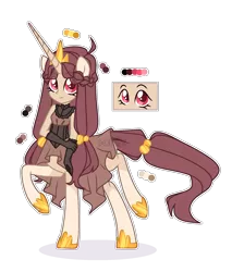 Size: 1674x1969 | Tagged: alternate version, artist:lil_chif, centaur, centaur oc, clothes, corset, crown, derpibooru import, dress, female, gloves, hoof shoes, jewelry, mare, markings, oc, oc:rose trots, raised hoof, raised leg, reference sheet, regalia, safe, simple background, skirt, solo, transparent background, unofficial characters only