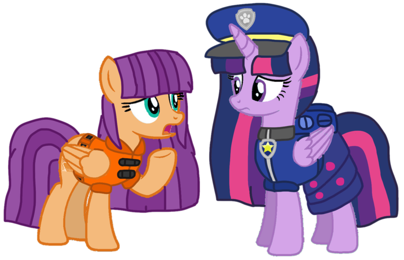 Size: 1412x909 | Tagged: safe, artist:徐詩珮, derpibooru import, ginger owlseye, twilight sparkle, twilight sparkle (alicorn), ponified, alicorn, pony, series:sprglitemplight diary, series:sprglitemplight life jacket days, series:springshadowdrops diary, series:springshadowdrops life jacket days, alternate universe, base used, chase (paw patrol), clothes, cute, equestria girls ponified, female, gingerlight, lesbian, lifejacket, paw patrol, shipping, simple background, transparent background