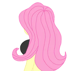 Size: 768x768 | Tagged: safe, artist:jilly, derpibooru import, fluttershy, bat pony, equestria girls, big breasts, breasts, busty fluttershy, clothes, croptop, flutterbat, hidden eyes, hidden face, huge breasts, race swap, short shirt, simple background, solo, transparent background