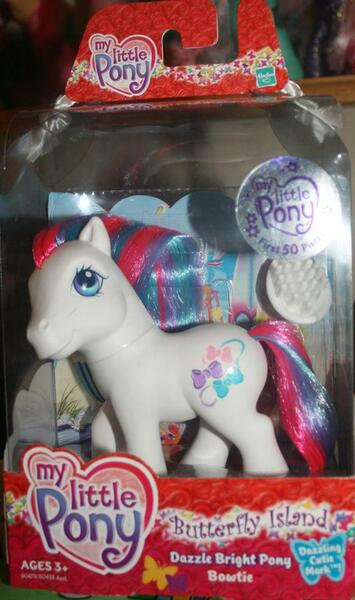 Size: 583x986 | Tagged: bowtie (g3), brush, dazzle bright pony, derpibooru import, g3, packaging, photographer:lilcricketnoise, safe, toy