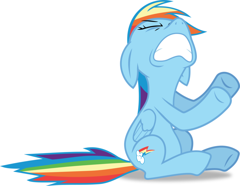 Size: 1283x999 | Tagged: safe, artist:frownfactory, derpibooru import, rainbow dash, pegasus, pony, sonic rainboom (episode), .svg available, angry, cutie mark, eyes closed, female, mare, simple background, solo, svg, transparent background, vector, wings