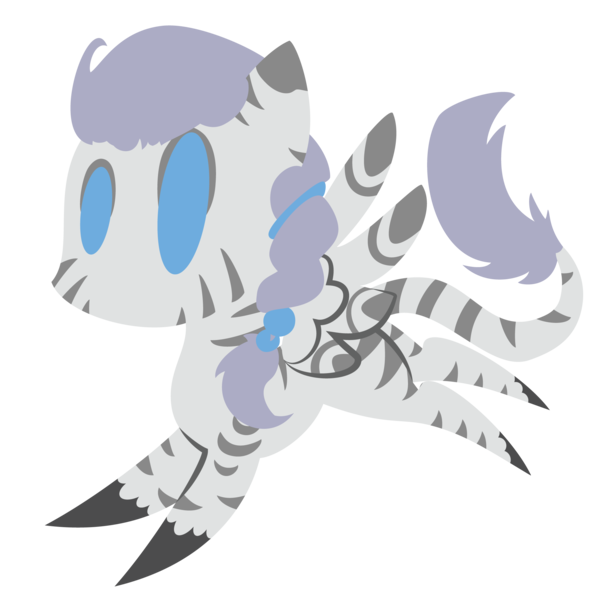 Size: 2100x2100 | Tagged: safe, artist:showtimeandcoal, derpibooru import, oc, oc:zulu, unofficial characters only, cat, hippogriff, zebra, braid, burb, cat burb, chibi, commission, cute, icon, image, png, simple background, solo, stripes, transparent background, ych result, your character here