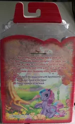 Size: 452x750 | Tagged: backcard, backcard story, derpibooru import, flower, g3, implied sweetberry, packaging, photographer:lilcricketnoise, safe, tink-a-tink-a-too, tree