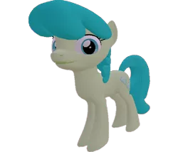 Size: 842x720 | Tagged: safe, artist:topsangtheman, derpibooru import, green jewel, earth pony, pony, 3d, looking at you, simple background, solo, source filmmaker, transparent background