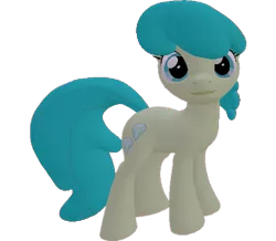 Size: 827x720 | Tagged: safe, artist:topsangtheman, derpibooru import, green jewel, earth pony, pony, 3d, looking at you, simple background, solo, source filmmaker, transparent background